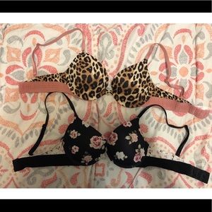 Two PINK bras size 32C